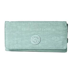 KIPLING Teddi Snap Wallet Sage Green New Without Tags